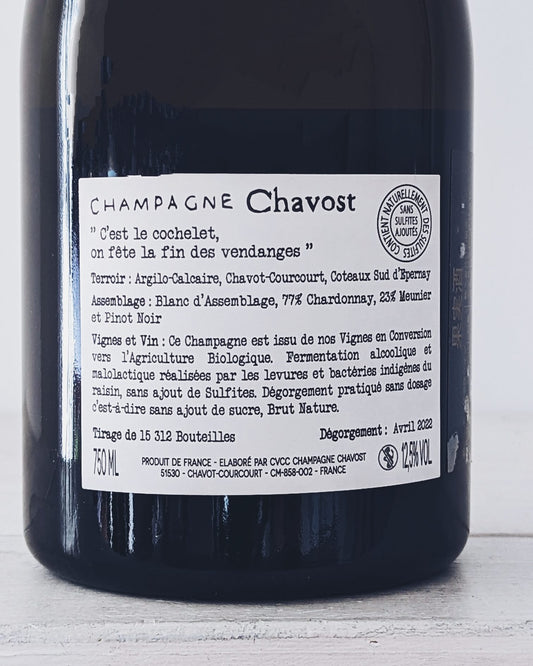 Chavost | Blanc d'Assemblage Brut Nature シャヴォスト・ブラン・ダッサンブラージュ / フランス シャンパーニュ地方